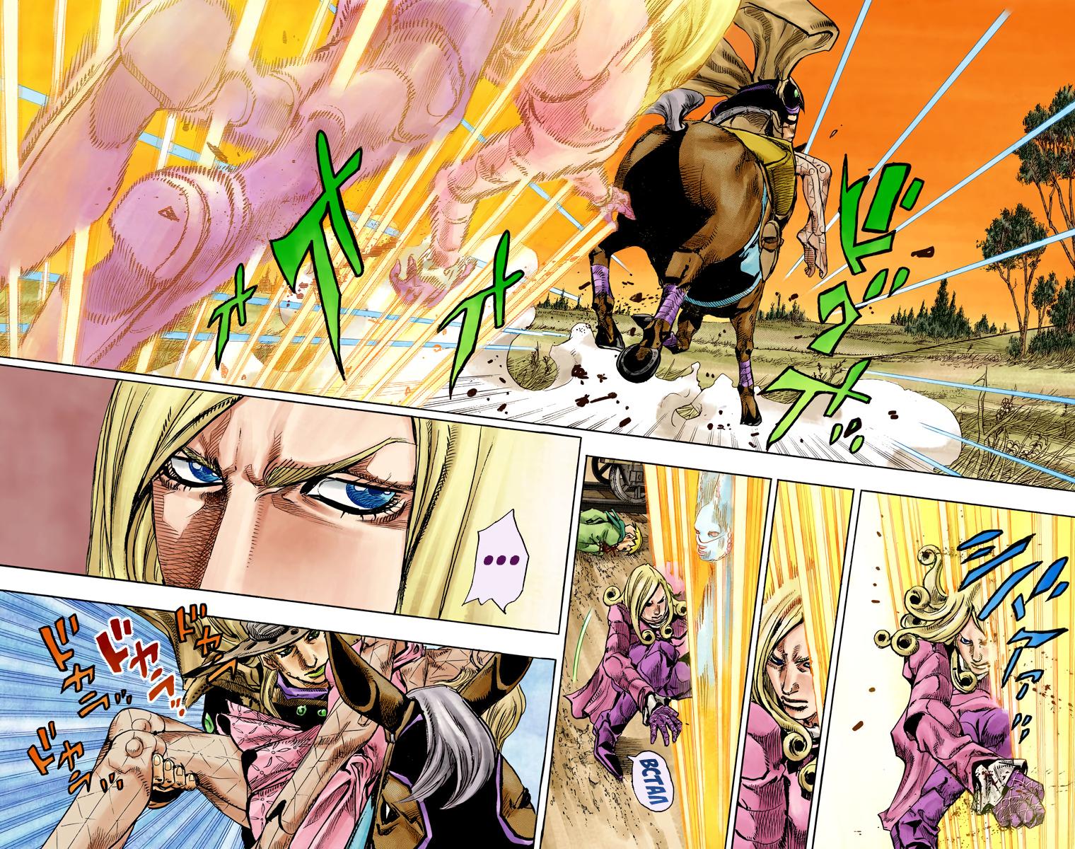 JoJo no Kimyou na Bouken Sono 7: Sutiru Boru <b>Ran</b> (Colored). 