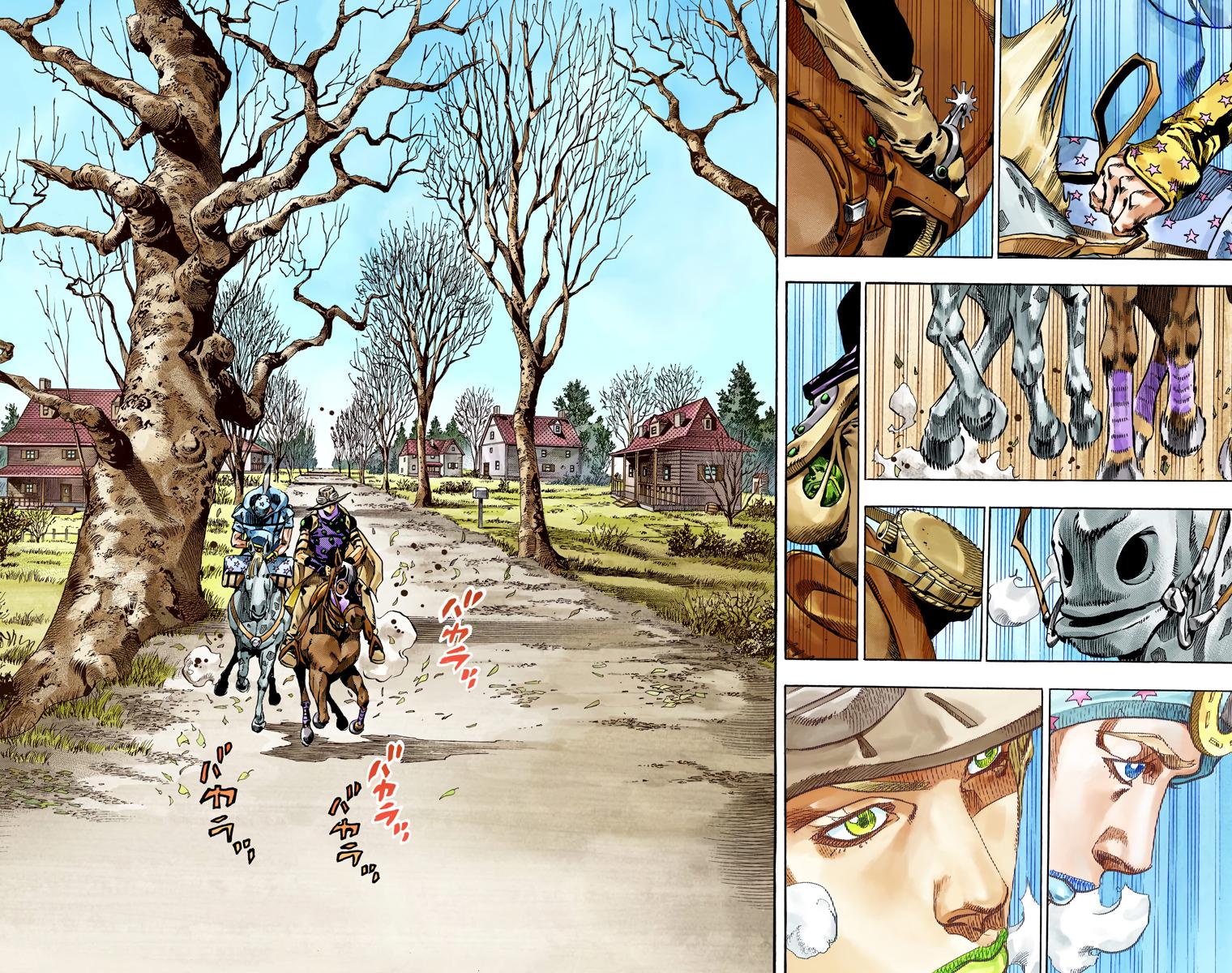 JoJo no Kimyou na Bouken Sono 7: Sutiru Boru <b>Ran</b> (Colored). 